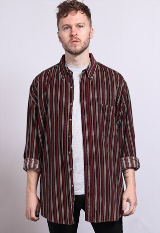 VINTAGE CORDUROY CORD SHIRT