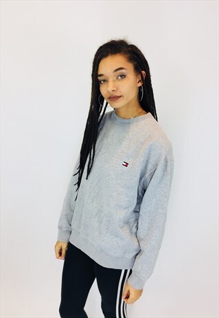 TOMMY HILFIGER EMBROIDERED SWEATSHIRT