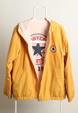Vintage Converse Reversible Windbreaker Large Logo Jacket