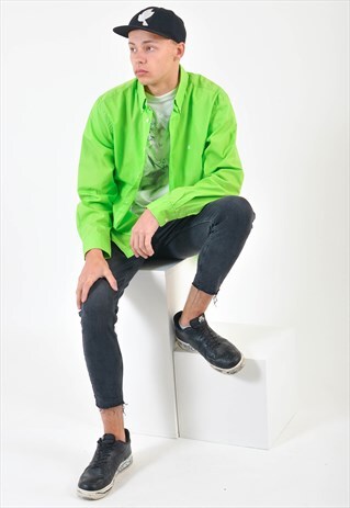 VINTAGE 90S SHIRT IN GREEN