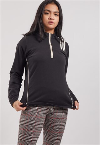 VINTAGE ADIDAS 1/4 ZIP SWEATSHIRT