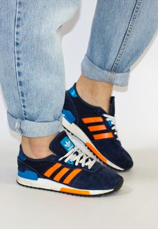 RETRO ADIDAS SUEDE TRAINERS UK4