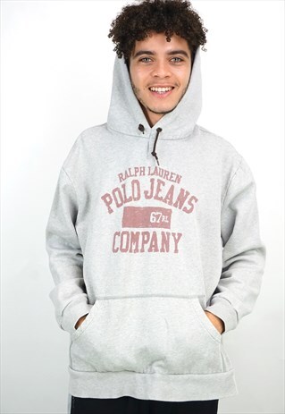 VINTAGE 90'S POLO RALPH LAUREN HOODIE