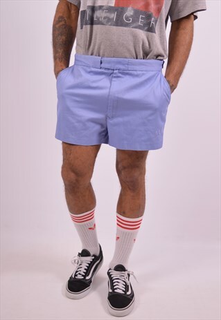 FRED PERRY MENS VINTAGE SHORTS W36 BLUE 90S