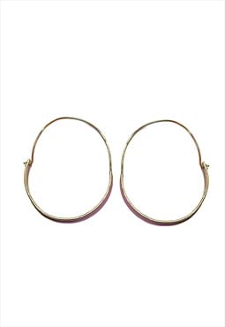 Gold Half Moon Earrings