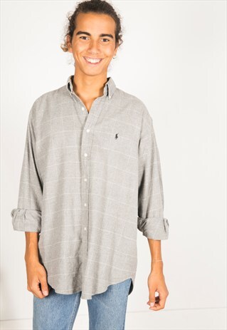 VINTAGE 80S POLO RALPH LAUREN SHIRT / R073
