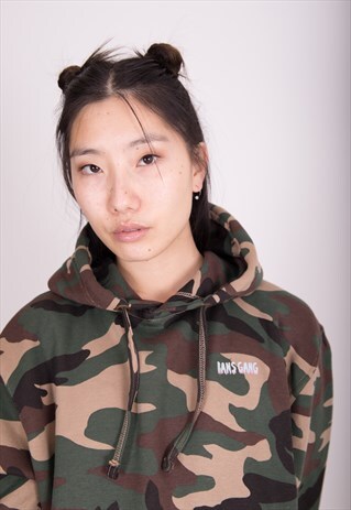 BASIC CAMO LOGO HOODIE