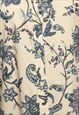 VINTAGE FLORAL WHITE CHAPS SHIRT - S