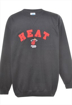 Vintage NBA Heat Sports Sweatshirt - L