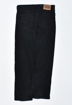 90's Levi's 751 Corduroy Trousers Black