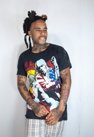 GUNS AND ROSES ROCK T SHIRT