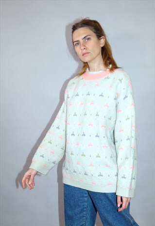VINTAGE WOOL JUMPER
