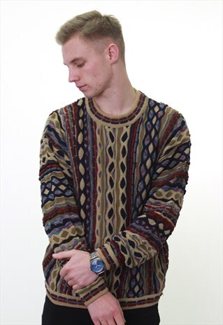 VINTAGE TUNDRA 3D KNIT JUMPER