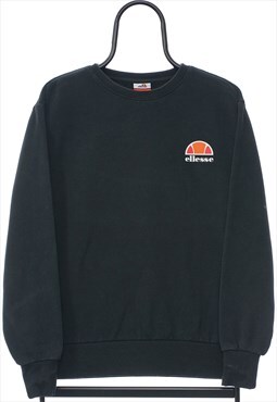 Vintage Ellesse Black Logo Sweatshirt