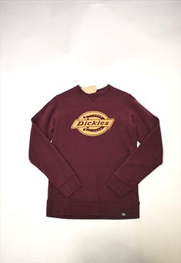 Vintage 90s Dickies Maroon Logo Sweatshirt