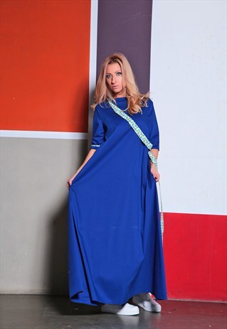 SUMMER DRESS / MAXI DRESS/ AVANT GARDE DRESS