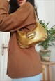 Y2K LIGHT GOLD SHOULDER BAG