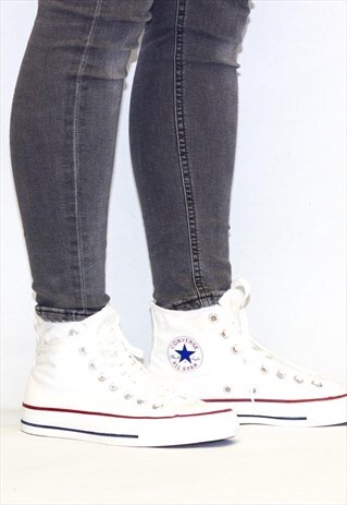 RETRO HI-TOP WHITE CONVERSE UK 5