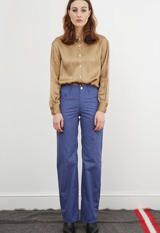 70S VINTAGE WRANGLER WIDE LEG TROUSERS
