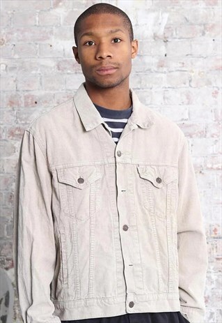 VINTAGE LEVIS DENIM JACKET BEIGE