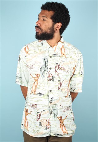 VINTAGE CRAZY PATTERN SHIRT ASM1179