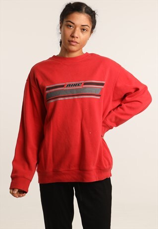 VINTAGE NIKE PRINTED LOGO SWEATSHIRT