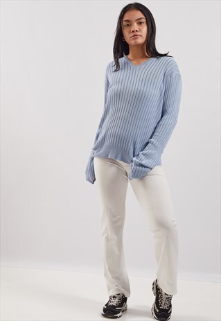VINTAGE RALPH LAUREN V-NECK KNITTED JUMPER