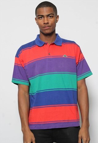 VINTAGE ROBE DI KAPPA POLO SHIRT MULTI-COLOURED