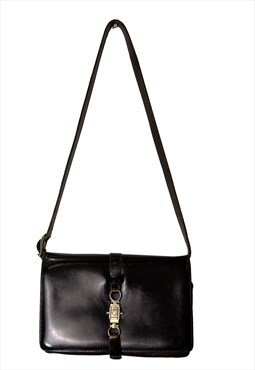 Celine bag Luxury vintage brown leather. cross body bag