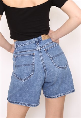 VINTAGE 90S BLUE DENIM SHORTS