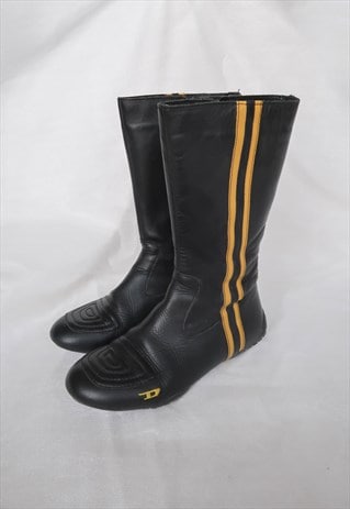 vintage sportwear DIESEL Biker Moto boots