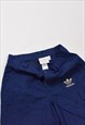 VINTAGE 90S ADIDAS EMBROIDERED LOGO CARGO SHORTS IN NAVY