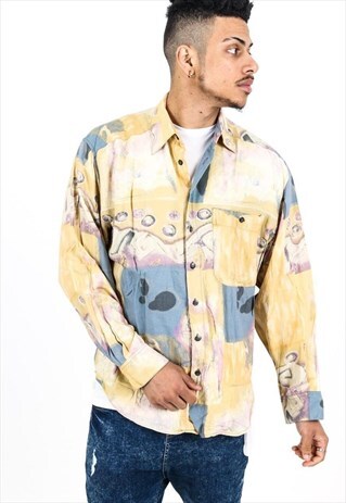 VINTAGE PATTERNED SHIRT S376