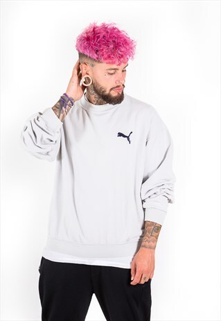 VINTAGE 80S PUMA SWEATSHIRT / S0788