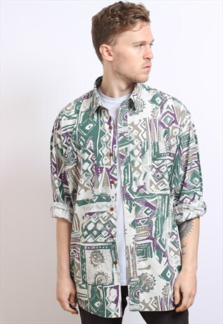 VINTAGE ABSTRACT SHIRT