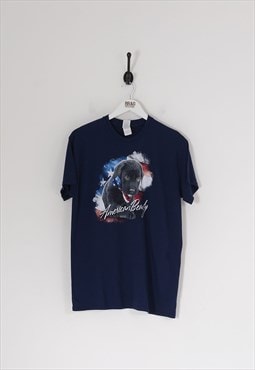 Vintage american beauty dog graphic t-shirt medium BV11695