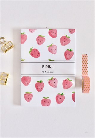 STRAWBERRY A5 NOTEBOOK