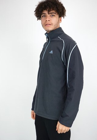 VINTAGE 90'S ADIDAS 1/4 ZIP FLEECE