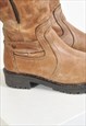 VINTAGE 90S REAL LEATHER LINED BOOTS
