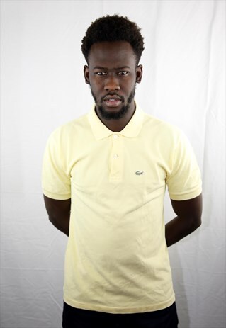 VINTAGE YELLOW LACOSTE SPORT POLO