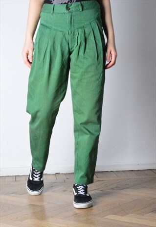 VINTAGEN 90S GREEN PANTS