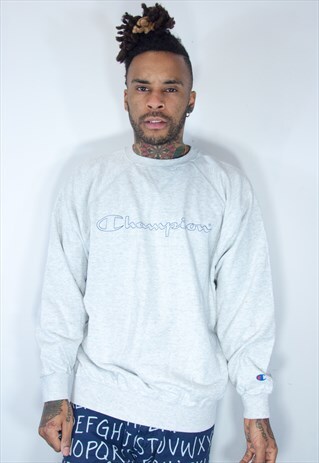CHAMPION EMBROIDED VINTAGE SWEATSHIRT