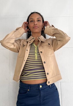 Vintage 70s Cropped Jacket in Cotton