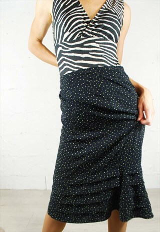 skirts asos polkadot