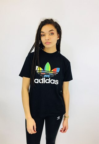 ADIDAS ORIGINALS TREFOIL BLACK T SHIRT