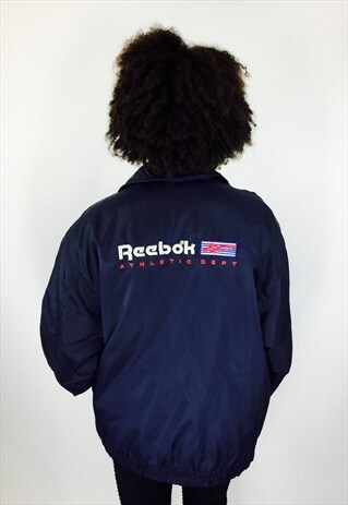 VINTAGE REEBOK BOMBER COAT