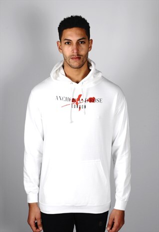 ARL ESSENTIALS - ROSE WHITE HOODIE