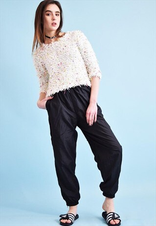 90'S RETRO ATHLEISURE SPORTS TRACKSUIT BOTTOMS
