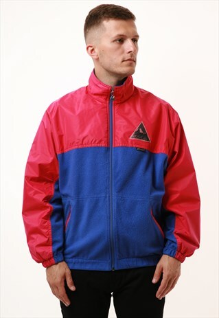 90S VINTAGE OLDSCHOOL K-WAY POLARTEK FLEECE JACKET 15792