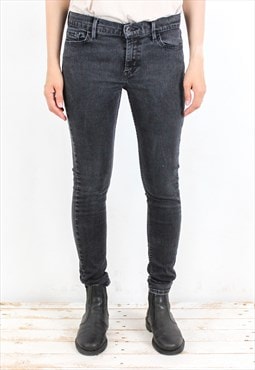 Vintage LEVI'S 710 Super Skinny Women W29 L30 Jeans Denim